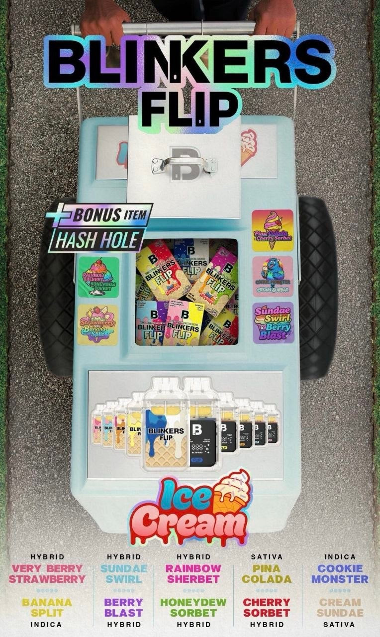 Blinkers Flip 2 Gram Disposables (Ice Cream Edition)