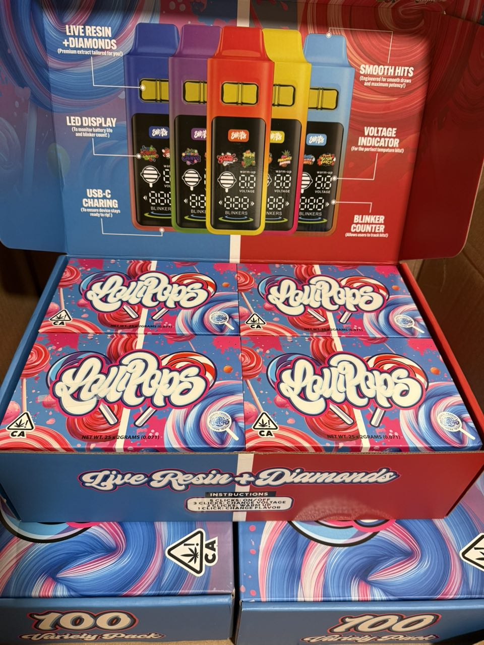 Authentic Lollipops 2g (Dual Flavors