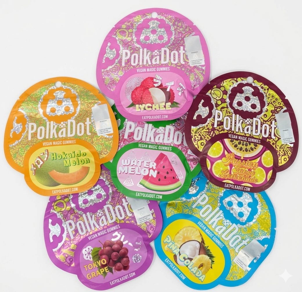 🍫 Polkadot 4G 🍄 INFUSED GUMMIES (REPLICAS)