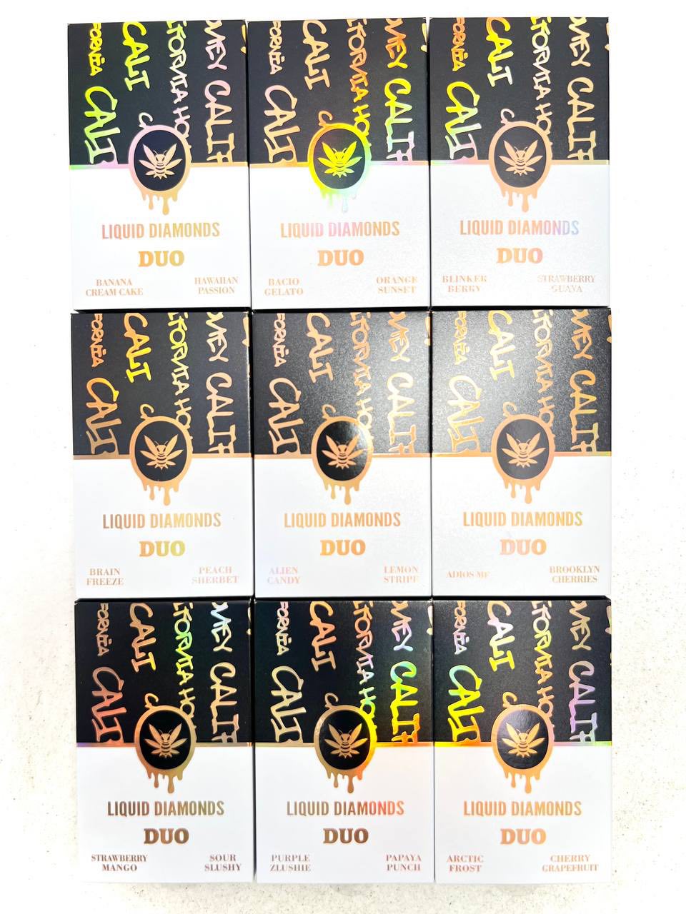HONEY CALIFORNIA DUAL FLAVOR 2G DISPOSABLES