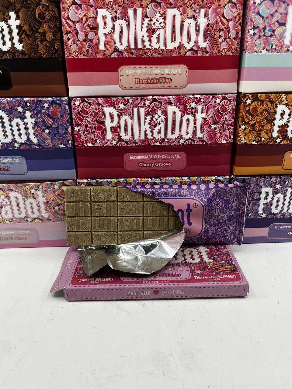 🍫 Polkadot 4G 🍄 Infused Chocolate Bars. (REPLICAS)
