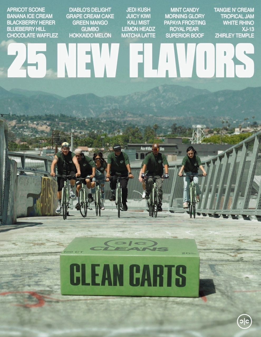 NEW EDITION CLEAN CARTS 2G DISPOSABLES